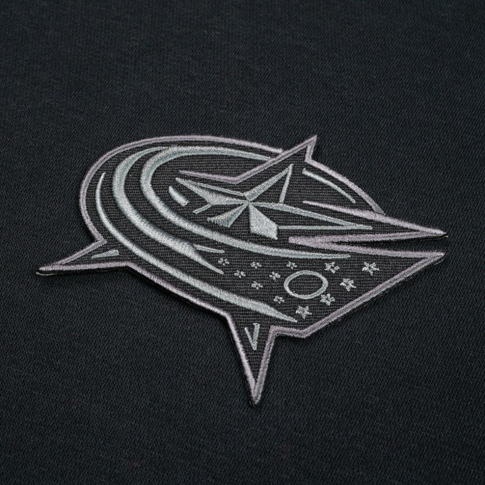 NHL Black Columbus Blue Jackets Levelwear Murray Nightfall Quarter-Zip Jacket