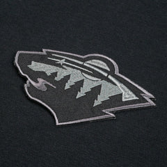 NHL Black Minnesota Wild Levelwear Murray Nightfall Quarter-Zip Jacket