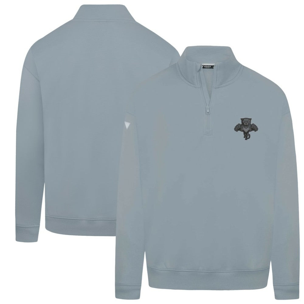 NHL Gray Florida Panthers Levelwear Murray Nightfall Quarter-Zip Jacket