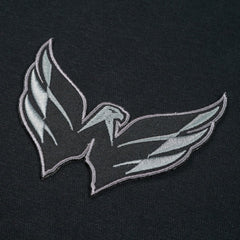 NHL Black Washington Capitals Levelwear Murray Nightfall Quarter-Zip Jacket