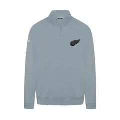 NHL Gray Detroit Red Wings Levelwear Murray Nightfall Quarter-Zip Jacket