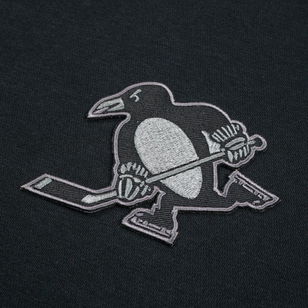 NHL Black Pittsburgh Penguins Levelwear Murray Nightfall Quarter-Zip Jacket