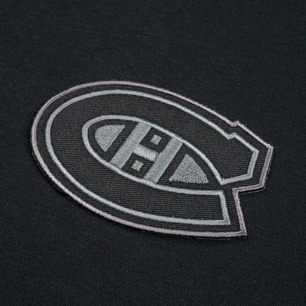 NHL Black Montreal Canadiens Levelwear Murray Nightfall Quarter-Zip Jacket