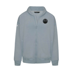 NHL Gray Edmonton Oilers Levelwear Uphill Abyssal Full-Zip Hoodie