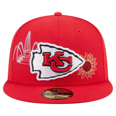 State Stitch 59FIFTY Fitted Hat - Kansas City Chiefs
