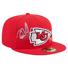 State Stitch 59FIFTY Fitted Hat - Kansas City Chiefs