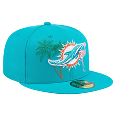 State Stitch 59FIFTY Fitted Hat - Miami Dolphins