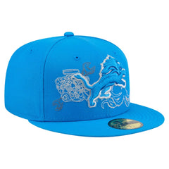 State Stitch 59FIFTY Fitted Hat - Detroit Lions