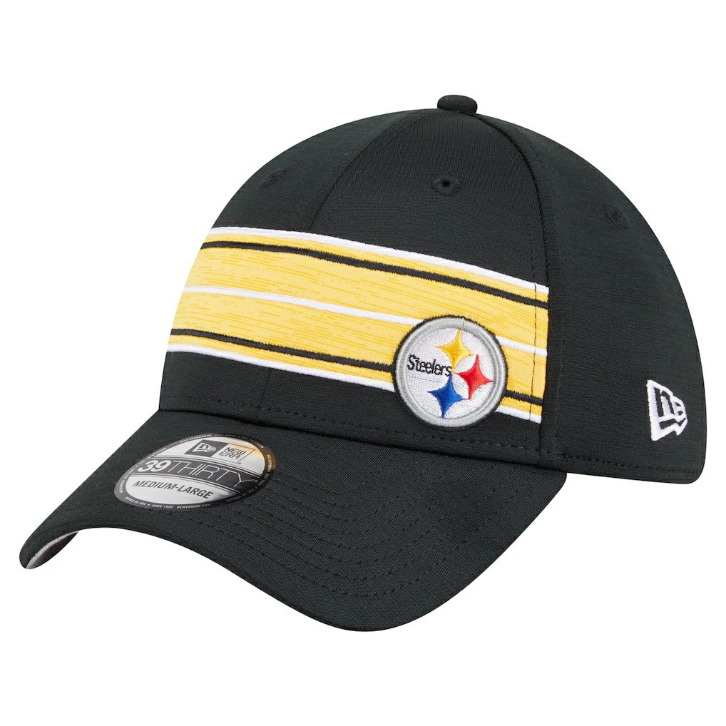 Stripes 39THIRTY Flex Hat - Pittsburgh Steelers