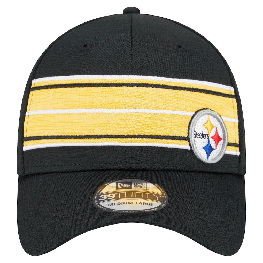 Stripes 39THIRTY Flex Hat - Pittsburgh Steelers