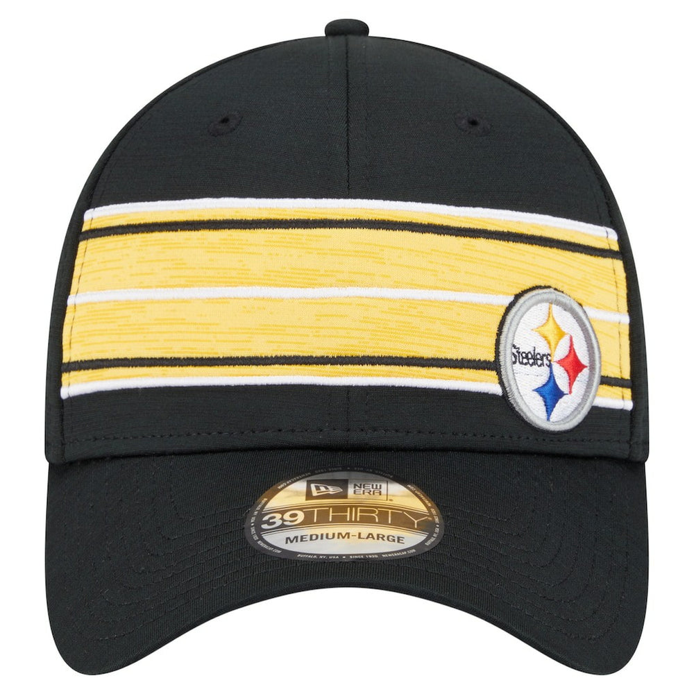 Stripes 39THIRTY Flex Hat - Pittsburgh Steelers