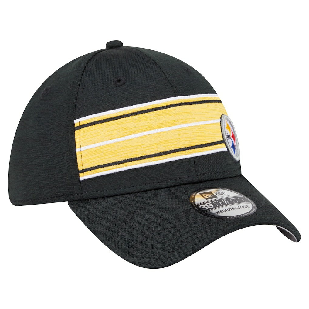 Stripes 39THIRTY Flex Hat - Pittsburgh Steelers
