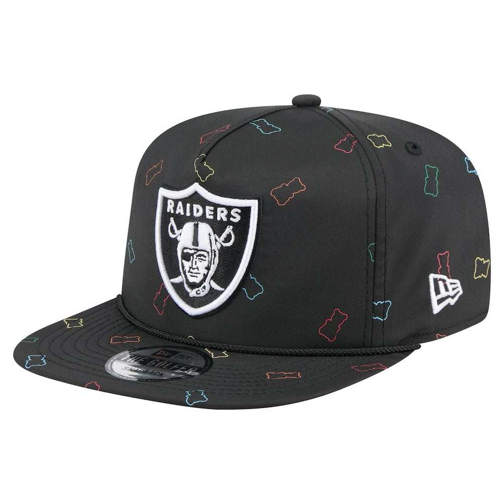 Gummy Golfer Snapback Hat - Las Vegas Raiders