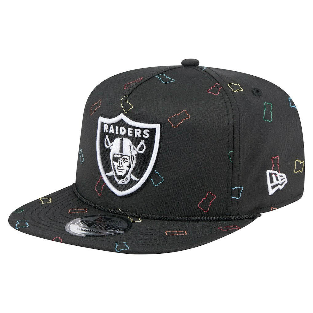 Gummy Golfer Snapback Hat - Las Vegas Raiders