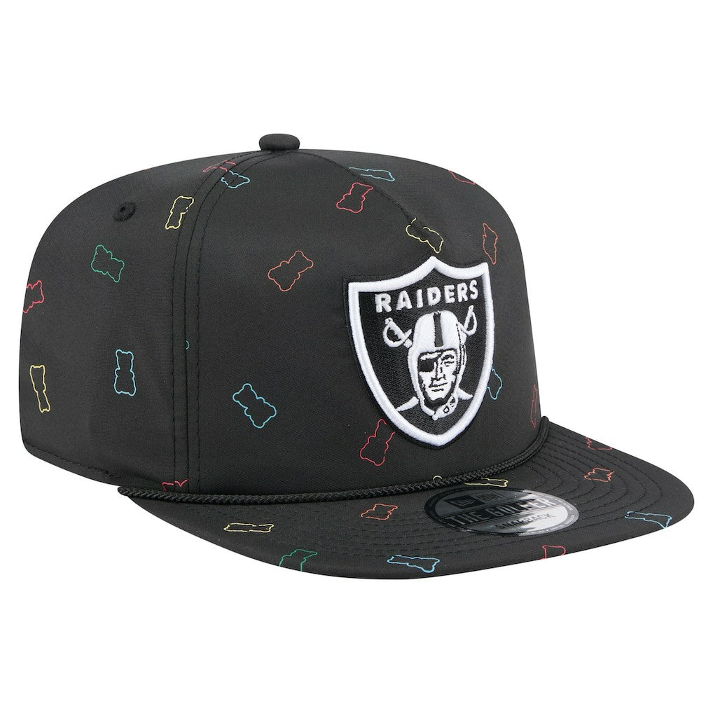 Gummy Golfer Snapback Hat - Las Vegas Raiders