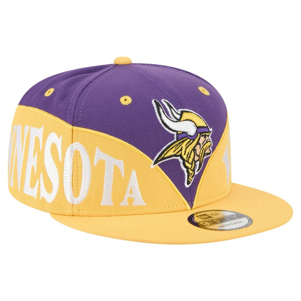 Split 9FIFTY Snapback Hat - Minnesota Vikings