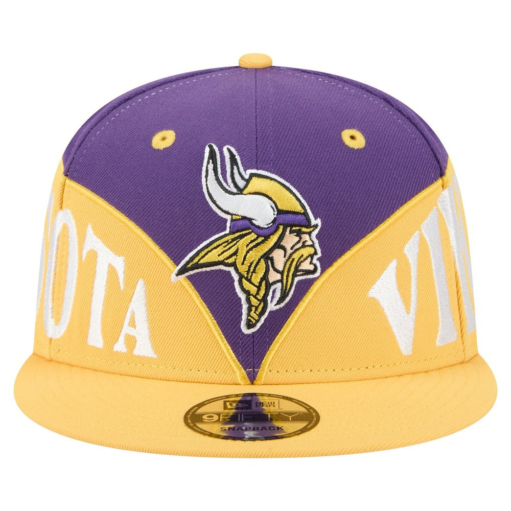 Split 9FIFTY Snapback Hat - Minnesota Vikings