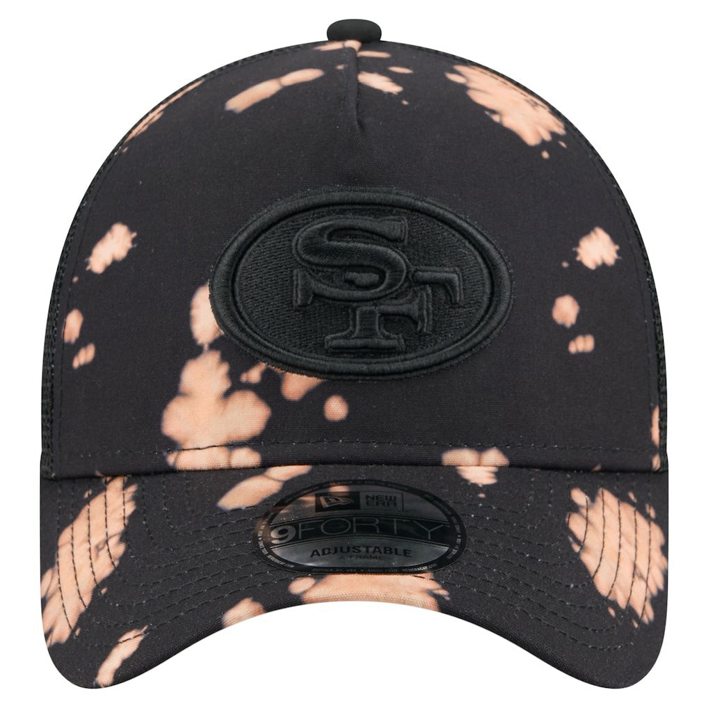 Bleached 9FORTY A-Frame Adjustable Hat - San Francisco 49ers
