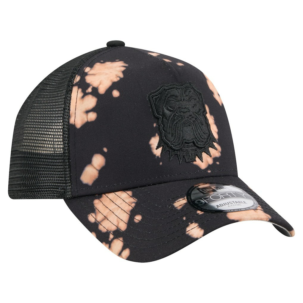 Bleached A-Frame 9FORTY Trucker Adjustable Hat - Cleveland Browns