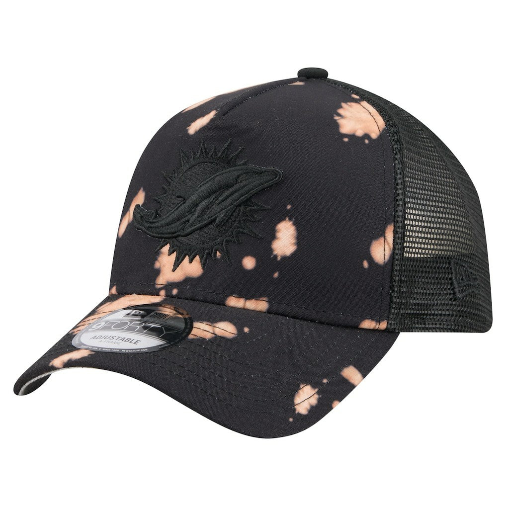 Bleached 9FORTY A-Frame Adjustable Hat - Miami Dolphins