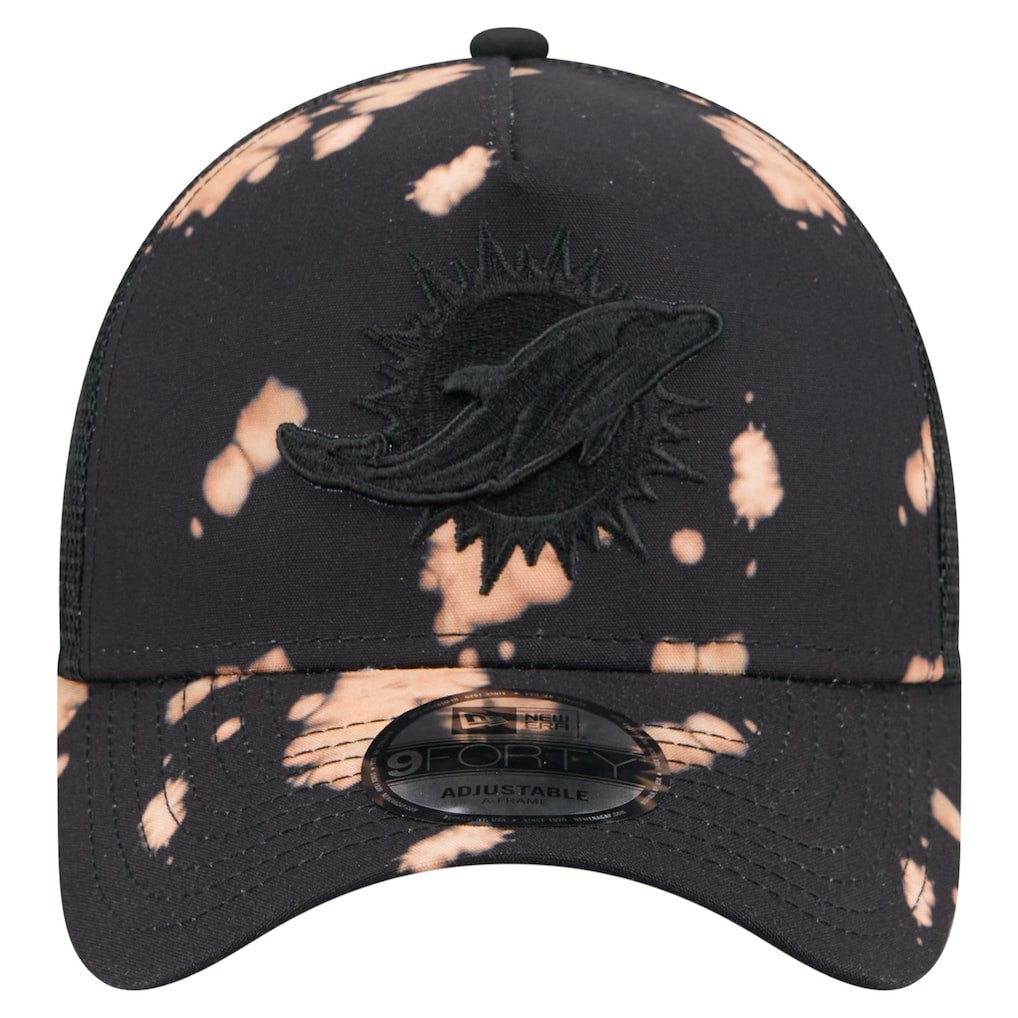 Bleached 9FORTY A-Frame Adjustable Hat - Miami Dolphins