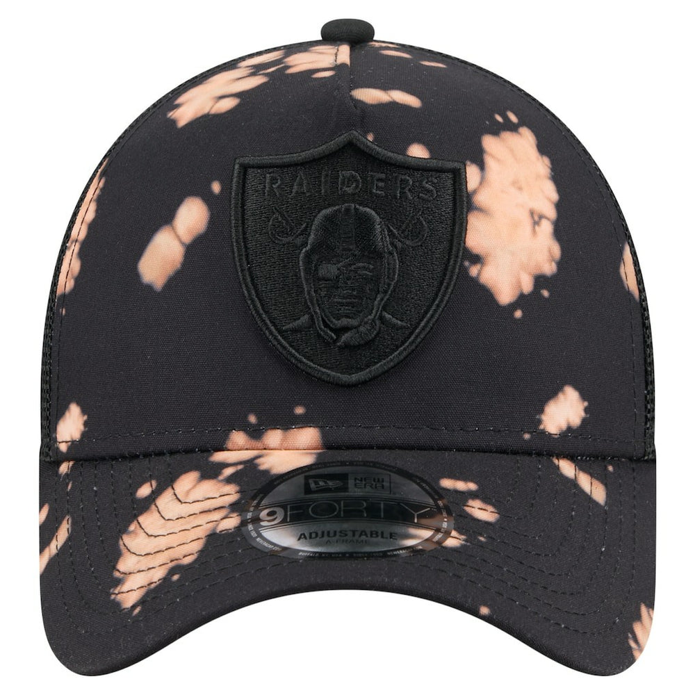 Bleached 9FORTY A-Frame Adjustable Hat - Las Vegas Raiders