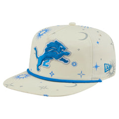 Celestial Golfer Snapback Hat - Detroit Lions
