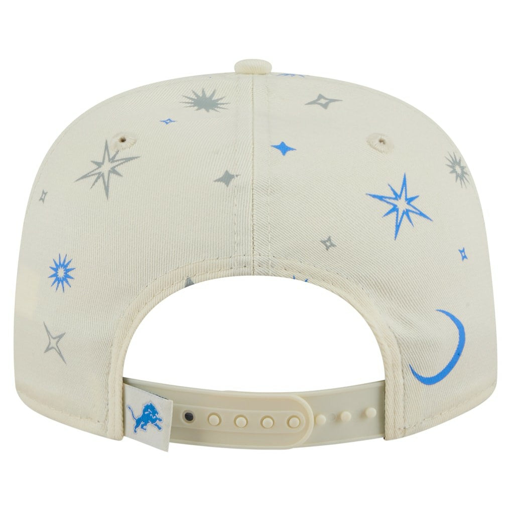 Celestial Golfer Snapback Hat - Detroit Lions