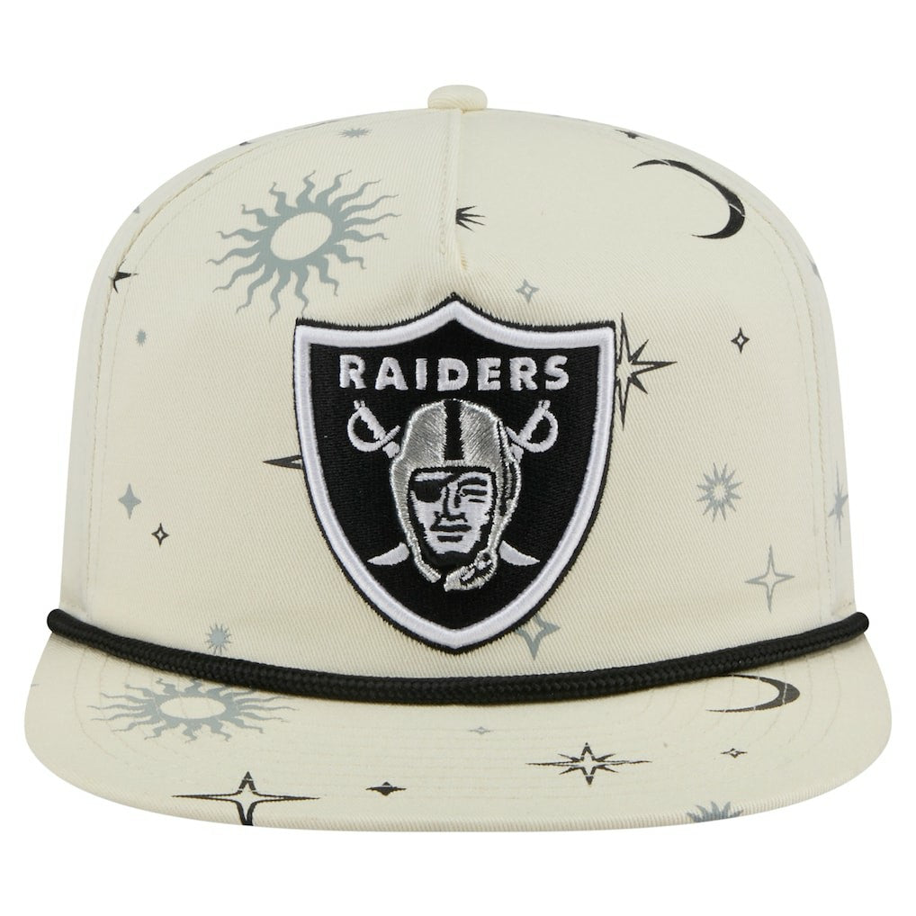 Celestial Golfer Snapback Hat - Las Vegas Raiders