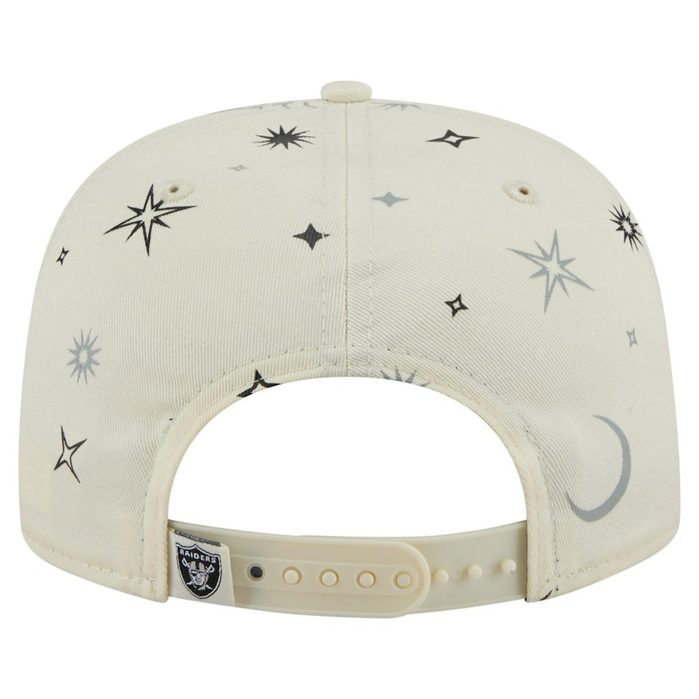 Celestial Golfer Snapback Hat - Las Vegas Raiders