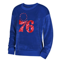 NBA Philadelphia 76ers Outerstuff Youth Girls Step Back Sweatshirt