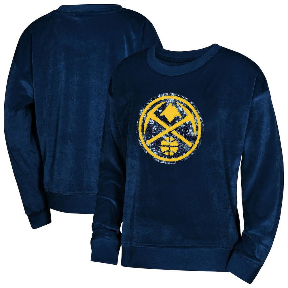 NBA Denver Nuggets Outerstuff Youth Girls Step Back Sweatshirt sale