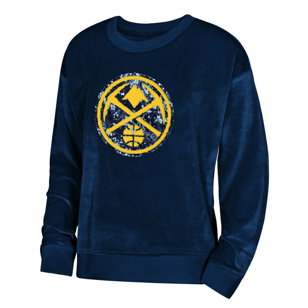 NBA Denver Nuggets Outerstuff Youth Girls Step Back Sweatshirt sale