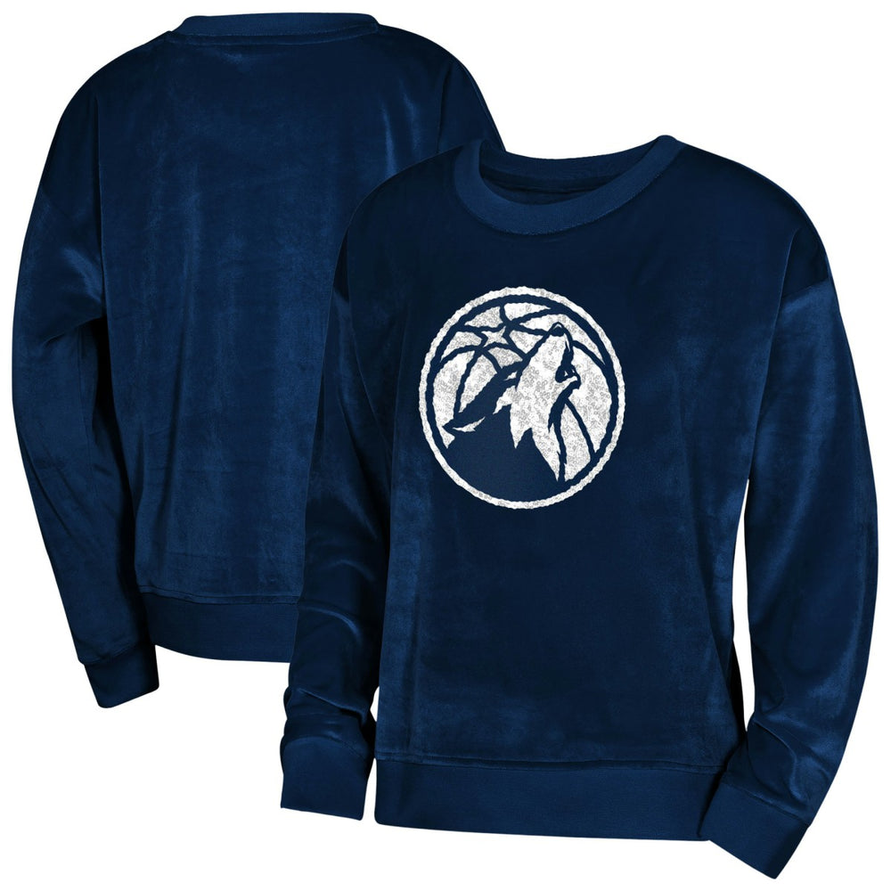 NBA Minnesota Timberwolves Outerstuff Youth Girls Step Back Sweatshirt