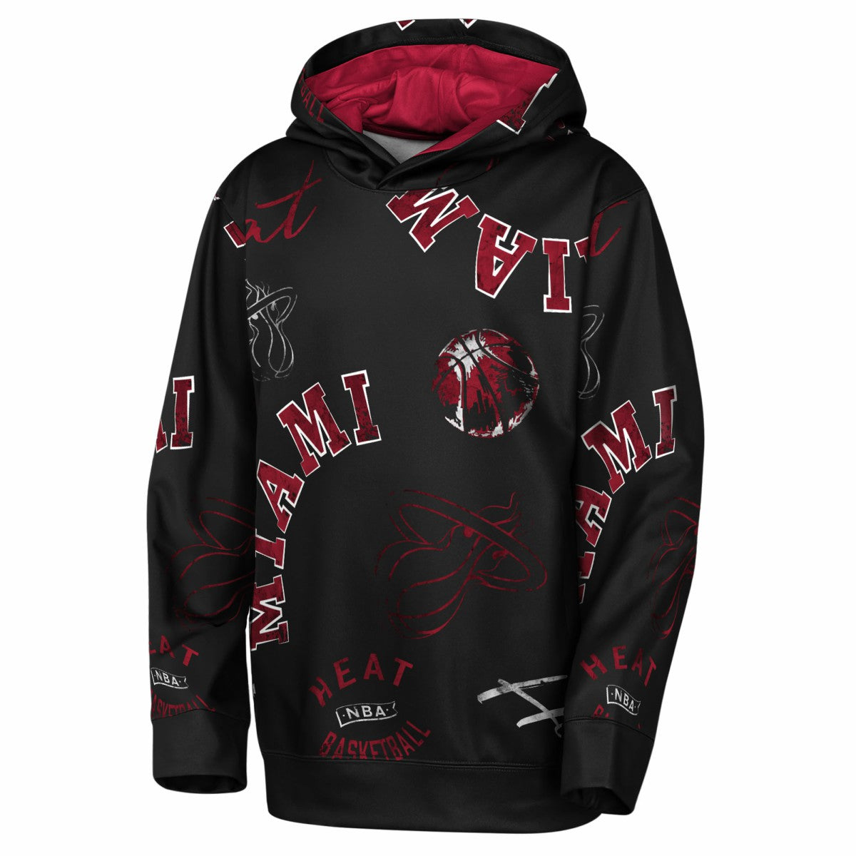 NBA Miami Heat Outerstuff Youth Moving Violation Hoodie