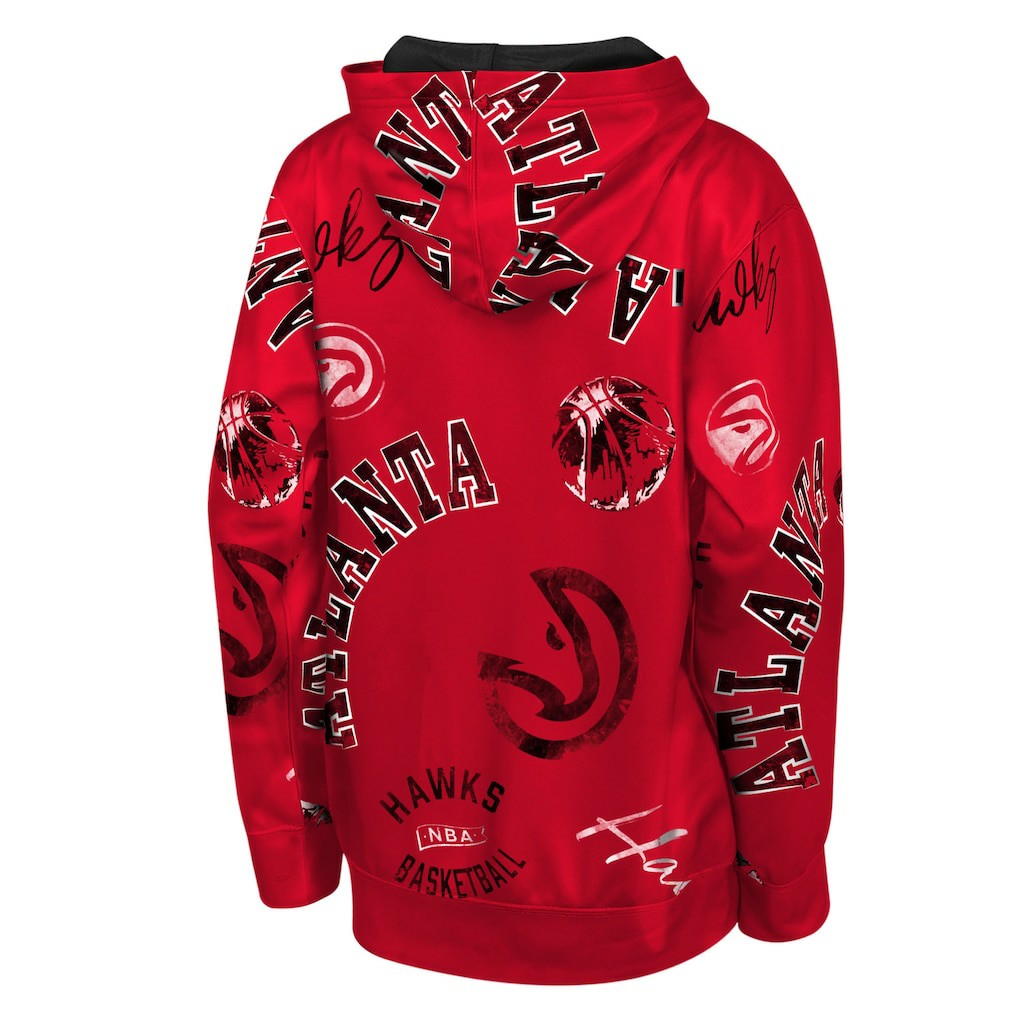 NBA Atlanta Hawks Outerstuff Youth Moving Violation Hoodie