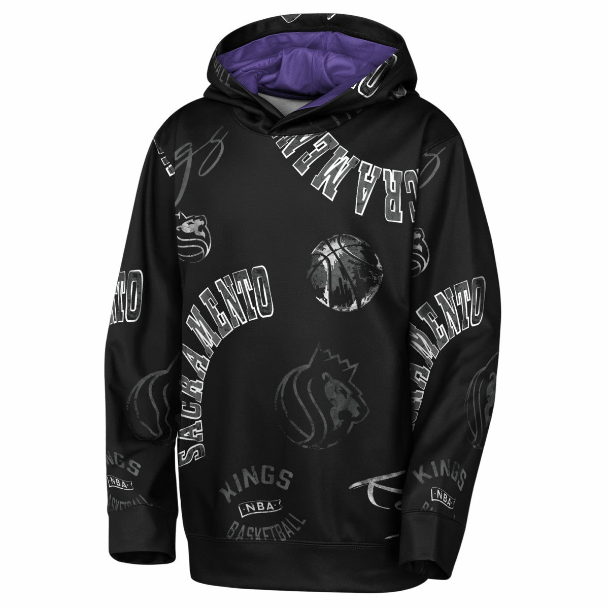 NBA Sacramento Kings Outerstuff Youth Moving Violation Hoodie