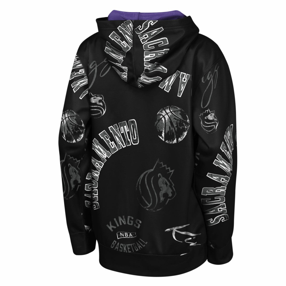 NBA Sacramento Kings Outerstuff Youth Moving Violation Hoodie