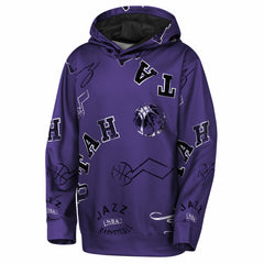NBA Utah Jazz Outerstuff Youth Moving Violation Hoodie