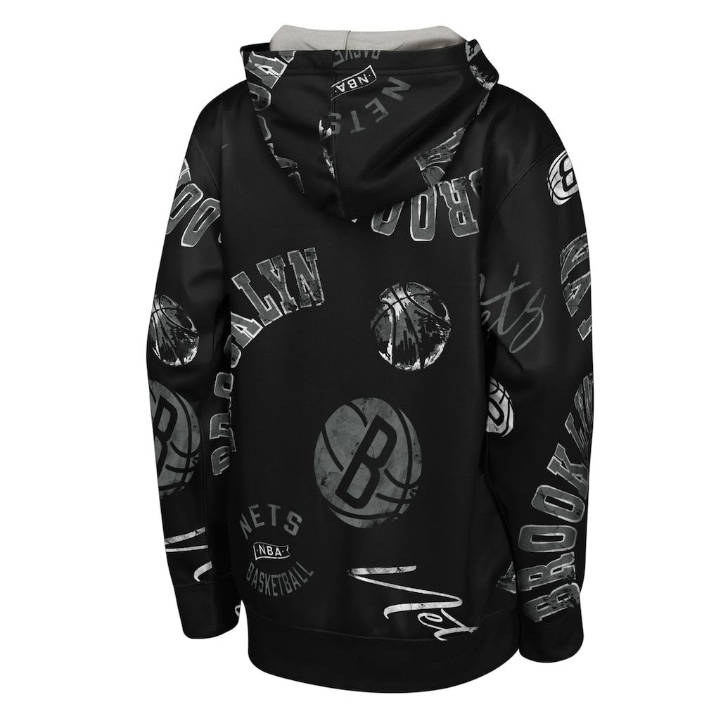 NBA Brooklyn Nets Outerstuff Youth Moving Violation Hoodie