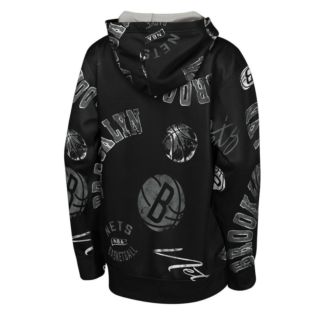 NBA Brooklyn Nets Outerstuff Youth Moving Violation Hoodie
