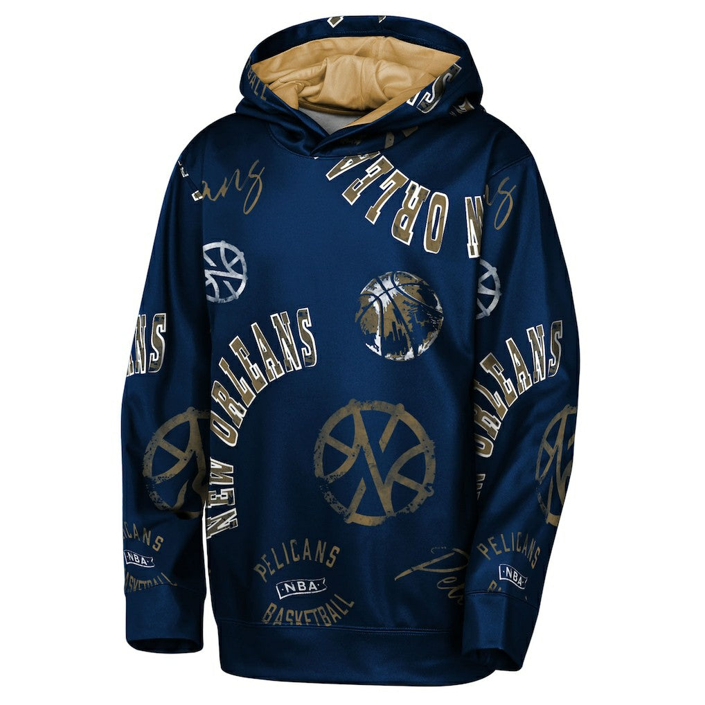 NBA New Orleans Pelicans Outerstuff Youth Moving Violation Hoodie