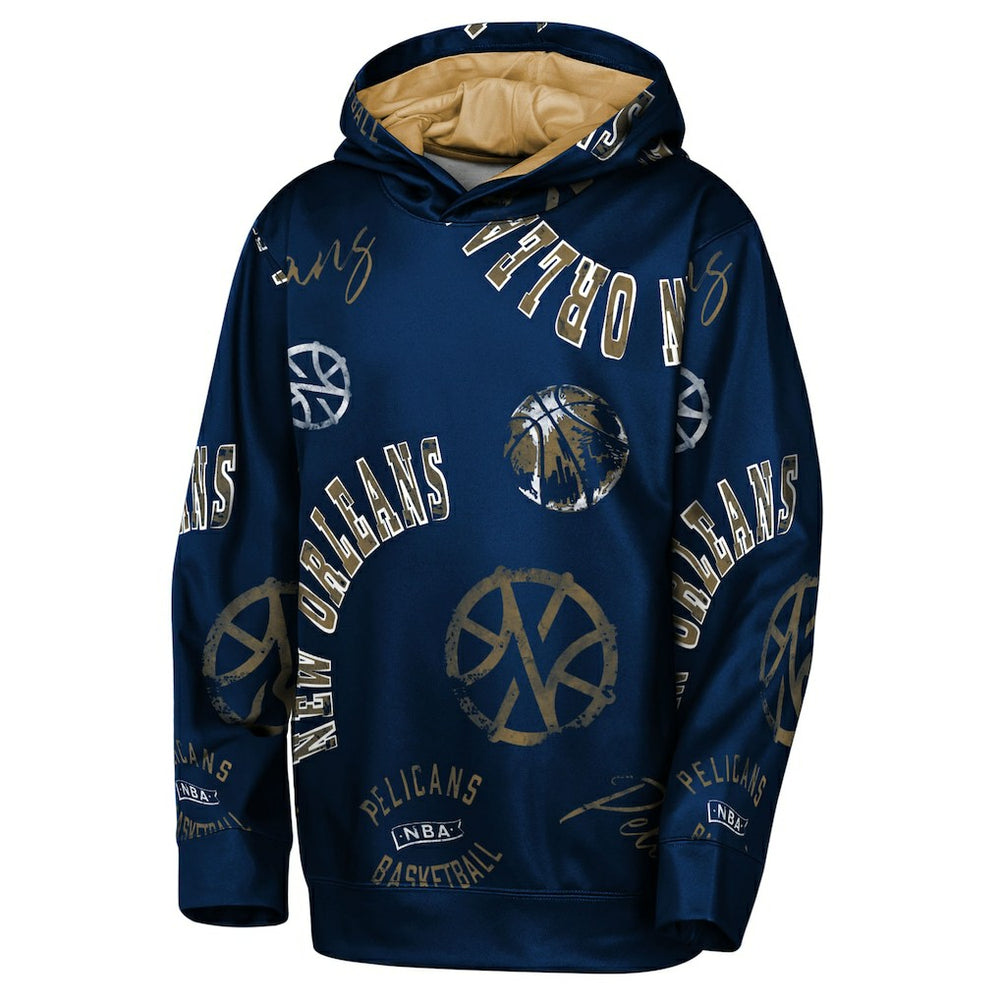 NBA New Orleans Pelicans Outerstuff Youth Moving Violation Hoodie