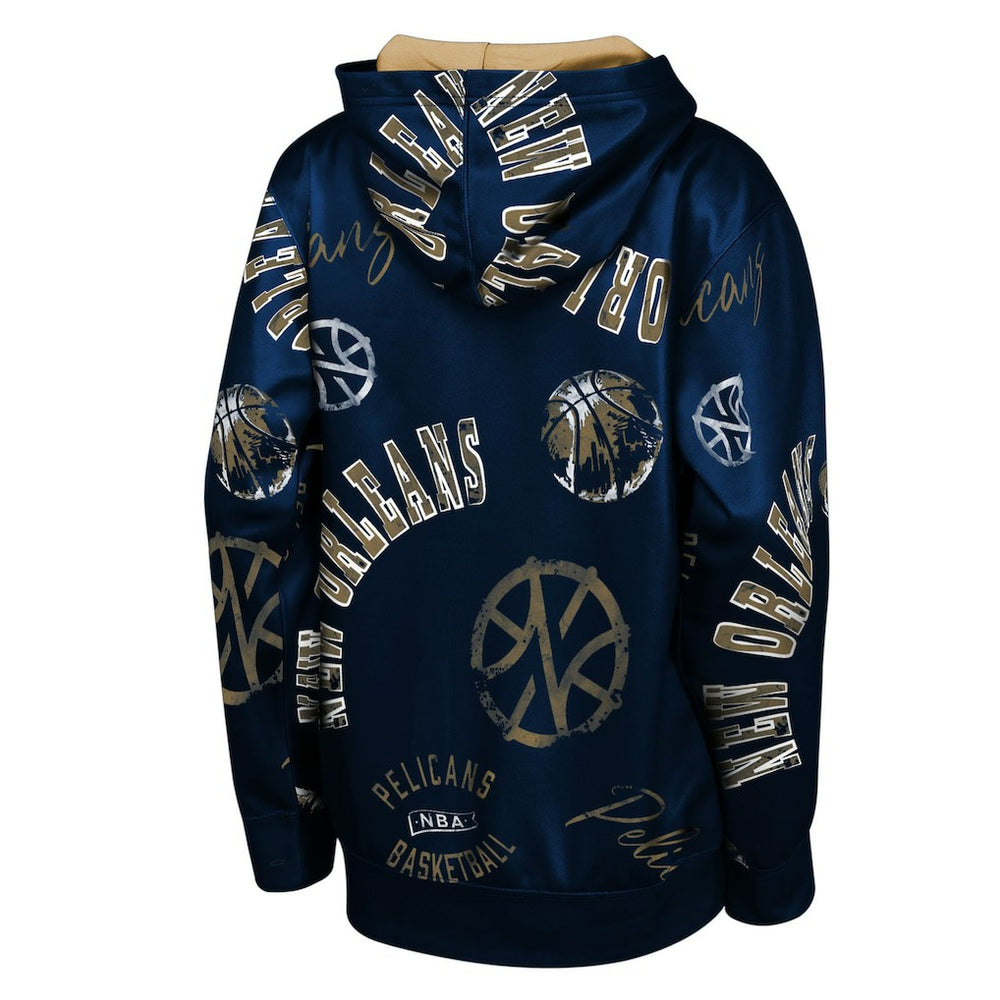 NBA New Orleans Pelicans Outerstuff Youth Moving Violation Hoodie
