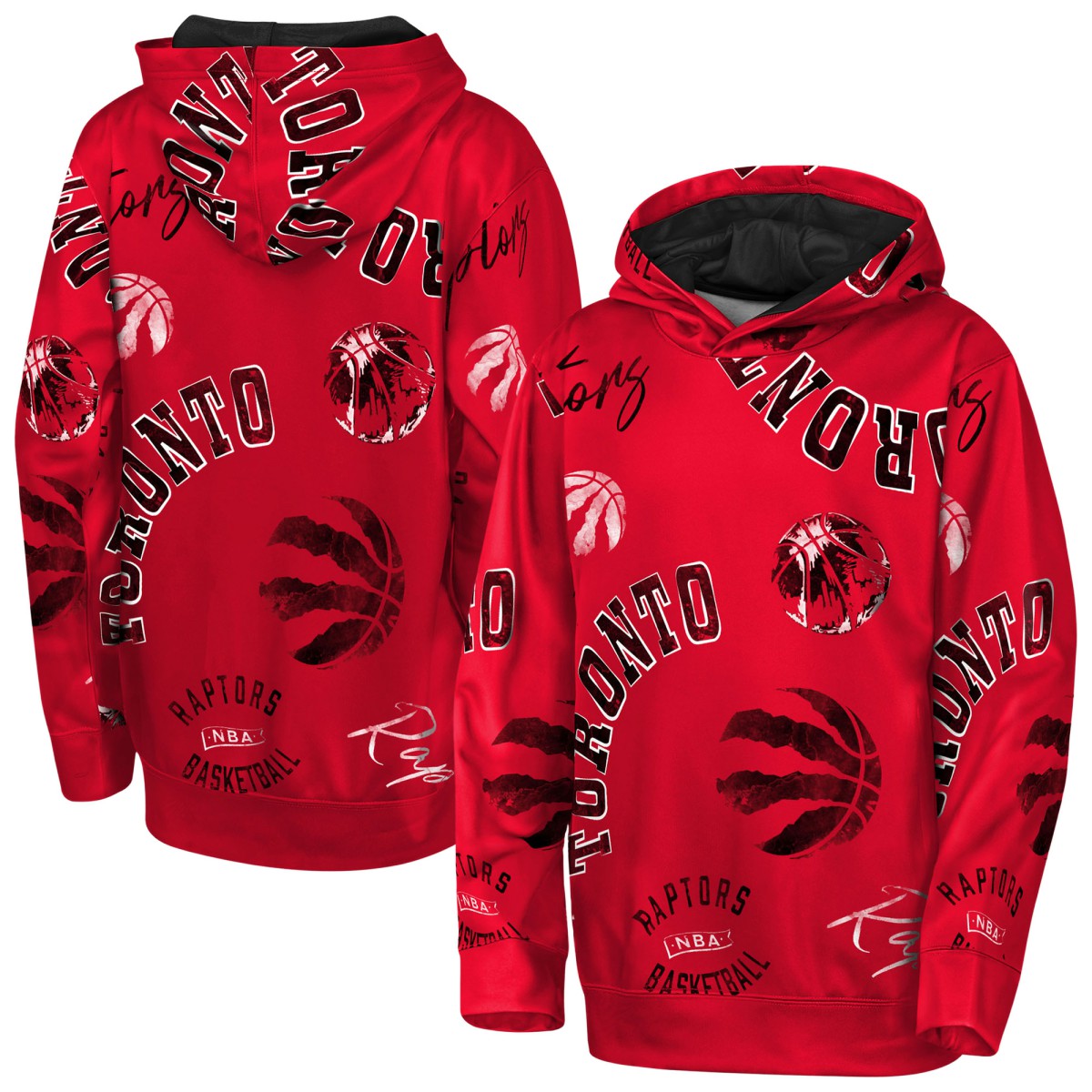 NBA Toronto Raptors Outerstuff Youth Moving Violation Hoodie