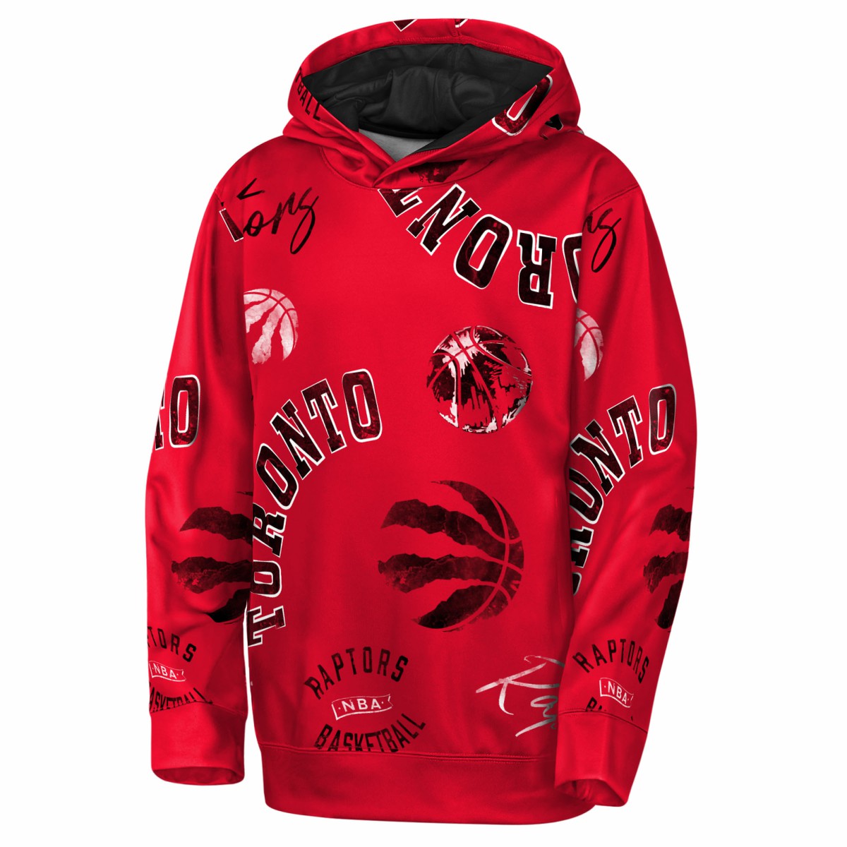 NBA Toronto Raptors Outerstuff Youth Moving Violation Hoodie