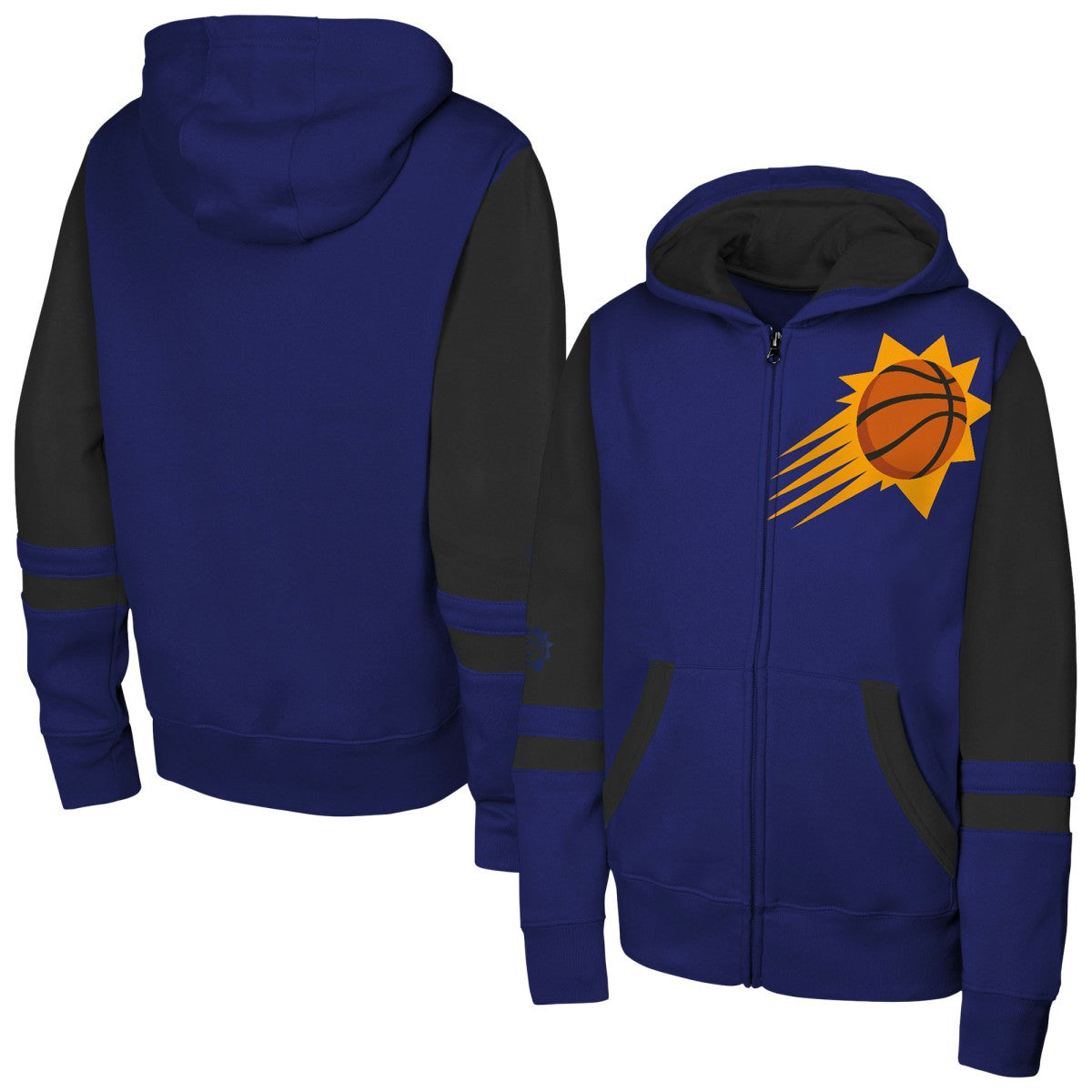 NBA Phoenix Suns Outerstuff Youth Straight to the League Full-Zip Hoodie