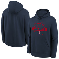 NBA Washington Wizards Youth 2025/26 Club Fleece Practice Hoodie