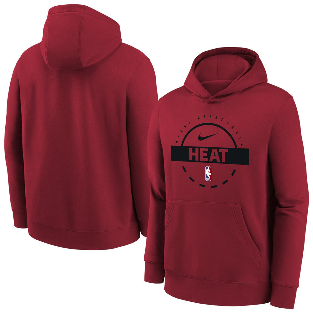NBA Miami Heat Youth 2025/26 Club Fleece Practice Hoodie