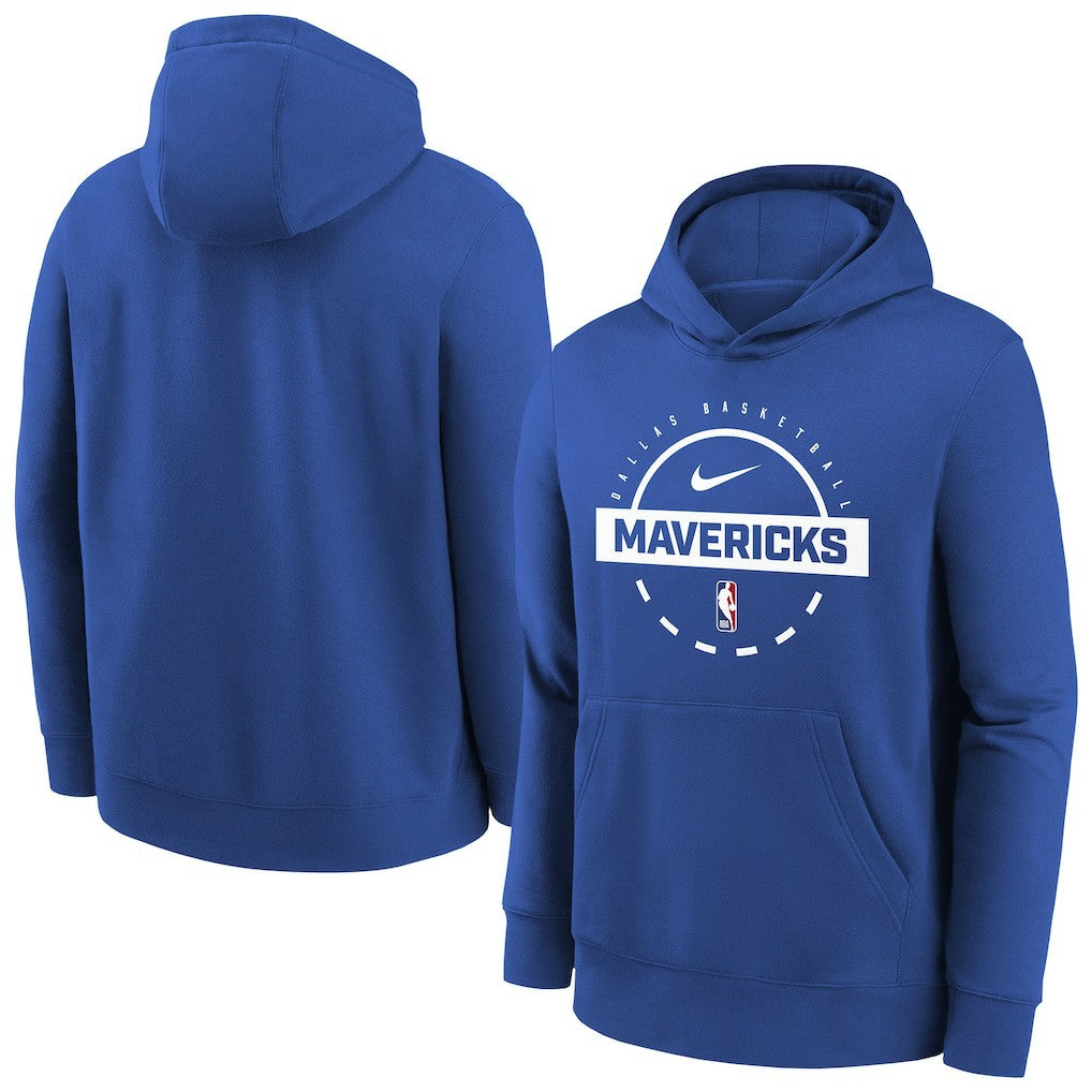 NBA Dallas Mavericks Youth 2025/26 Club Fleece Practice Hoodie sale